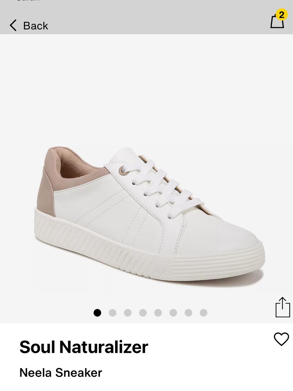 Naturalizer Soul Neela Sneakers 9.5